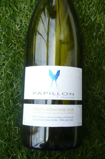 Crozes Hermitage Papillon 2008 (Gilles Robin) – Wine from France